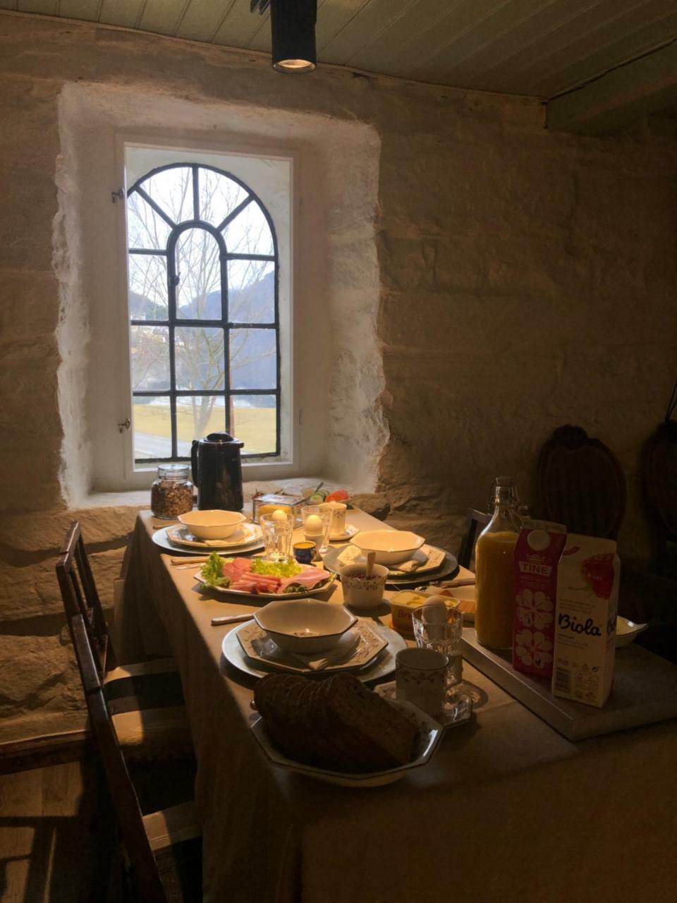 Bed and Breakfast Gronset Skysstasjon Vinjeora Exterior foto